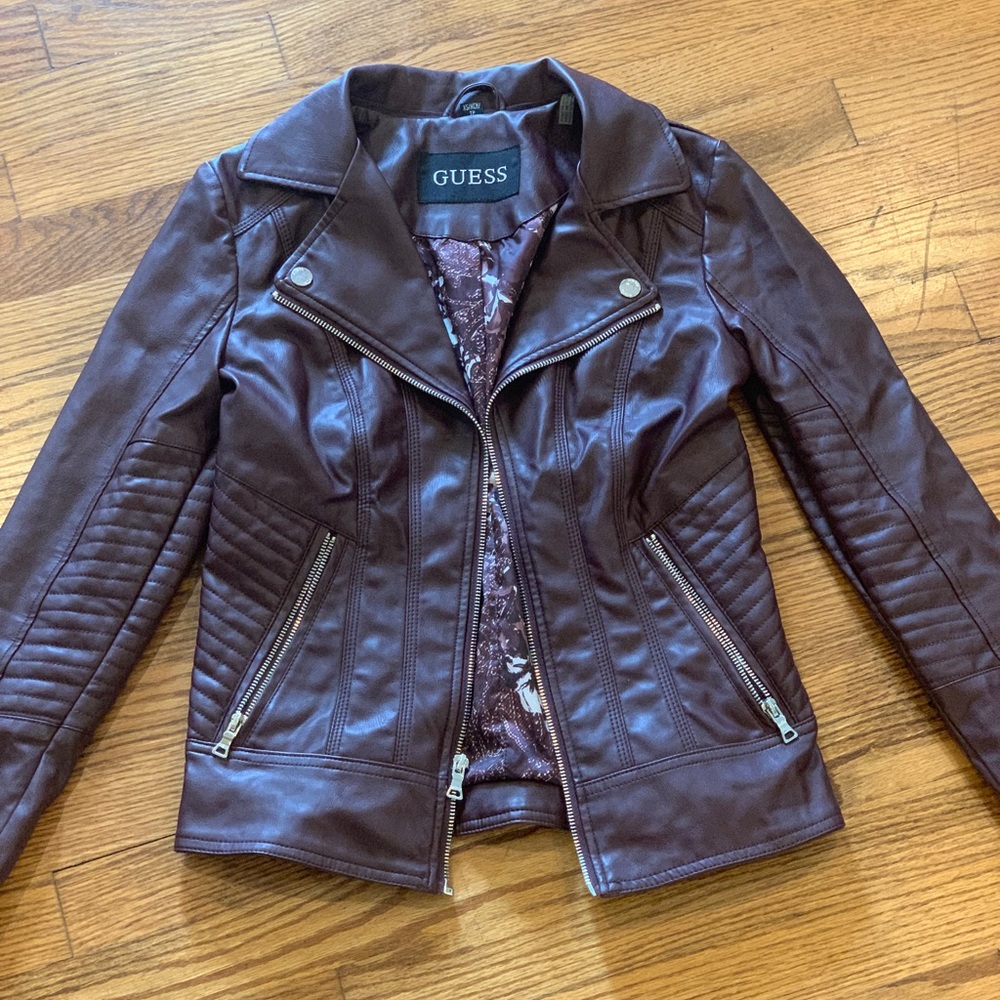 Gorgeous Leather Jacket | Guess